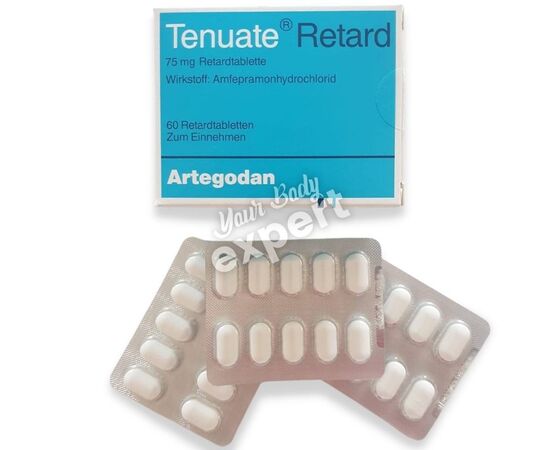 Tenuate Retard 75 mg, Quantity: 30 capsules ($9,25 per cap), 2 image